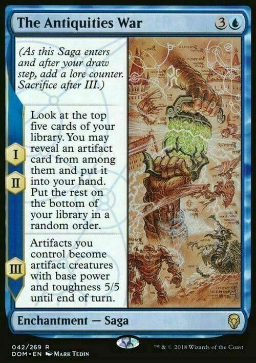 The Antiquities War ~ Dominaria [ NearMint ] [ Magic MTG ]