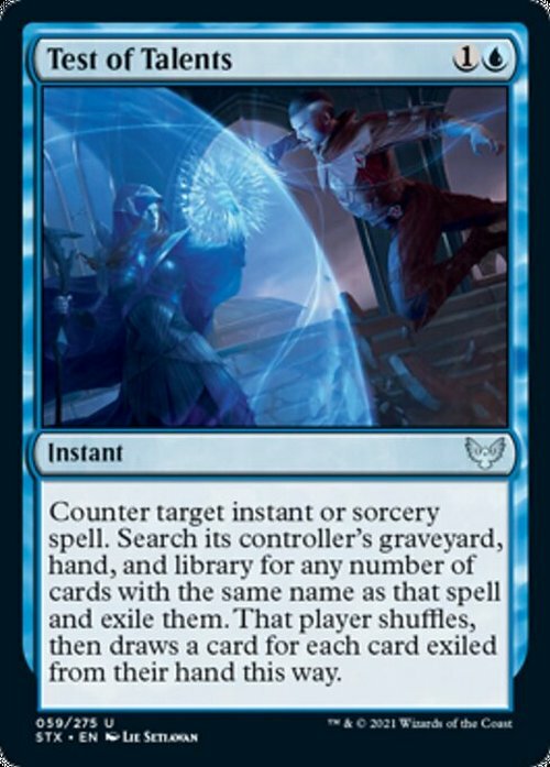 Test of Talents ~ Strixhaven [ NearMint ] [ Magic MTG ]