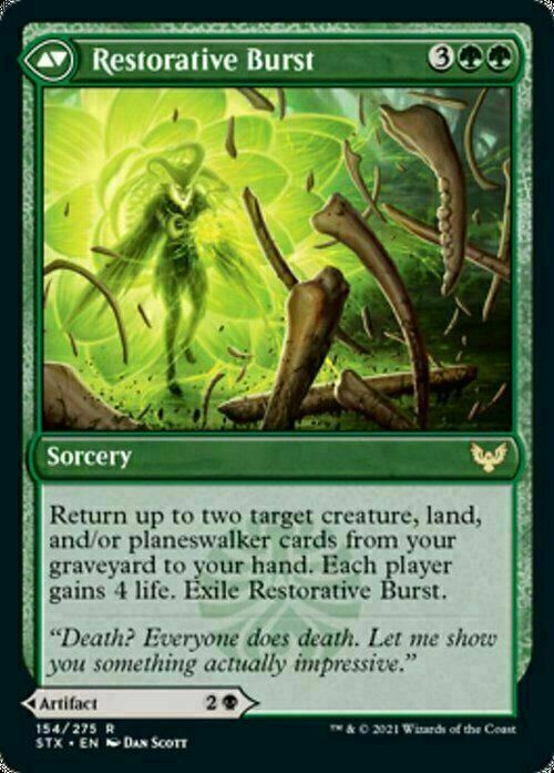 Pestilent Cauldron // Restorative Burst ~ Strixhaven [ Excellent ] [ Magic MTG ]