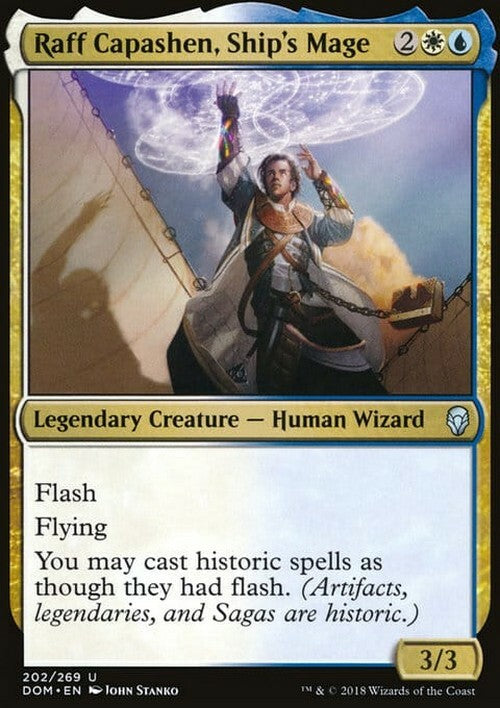 Raff Capashen, Ship's Mage ~ Dominaria [ NearMint ] [ Magic MTG ]
