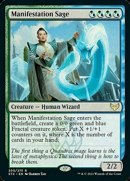 Manifestation Sage ~ Strixhaven [ NearMint ] [ Magic MTG ]