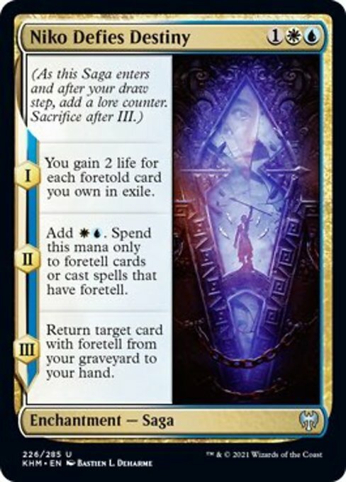Niko Defies Destiny ~ Kaldheim [ NearMint ] [ Magic MTG ]