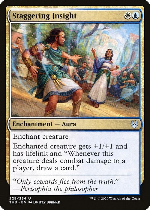Staggering Insight ~ Theros Beyond Death [ NearMint ] [ Magic MTG ]