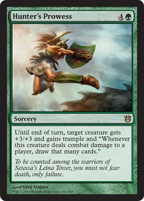 Hunter's Prowess ~ Born of the Gods [ Excellent ] [ Magic MTG ]