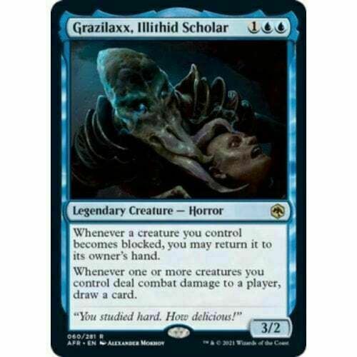 Grazilaxx, Illithid Scholar ~ Adventures in the Forgotten Realms [ NM ]