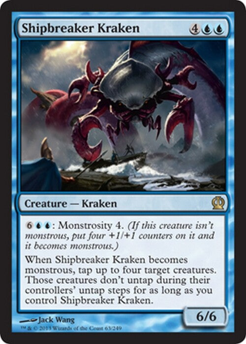 Shipbreaker Kraken ~ Theros [ Excellent ] [ Magic MTG ]