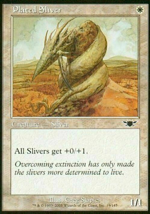 Plated Sliver ~ Legions [ EX ] [ Magic MTG ]