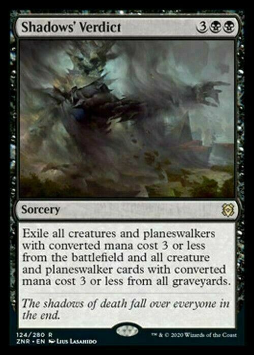 Shadows' Verdict ~ Zendikar Rising [ NearMint ] [ Magic MTG ]