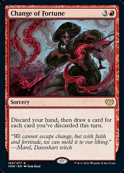 Change of Fortune ~ Crimson Vow [ NearMint ] [ Magic MTG ]