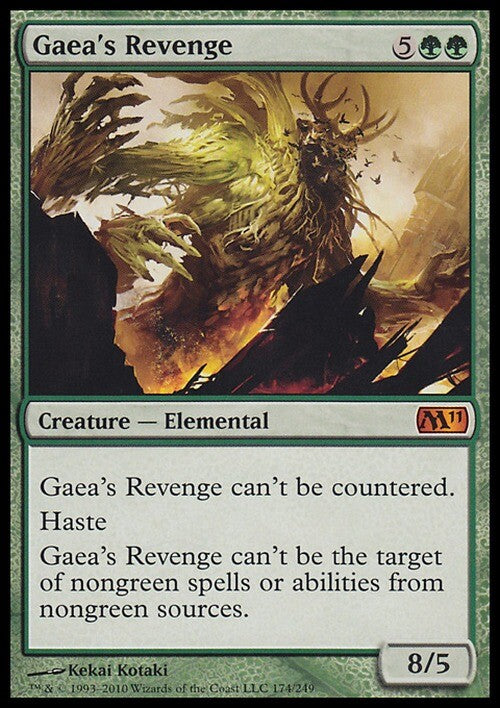 Gaea's Revenge ~ Magic 2011 [ Excellent ] [ Magic MTG ]