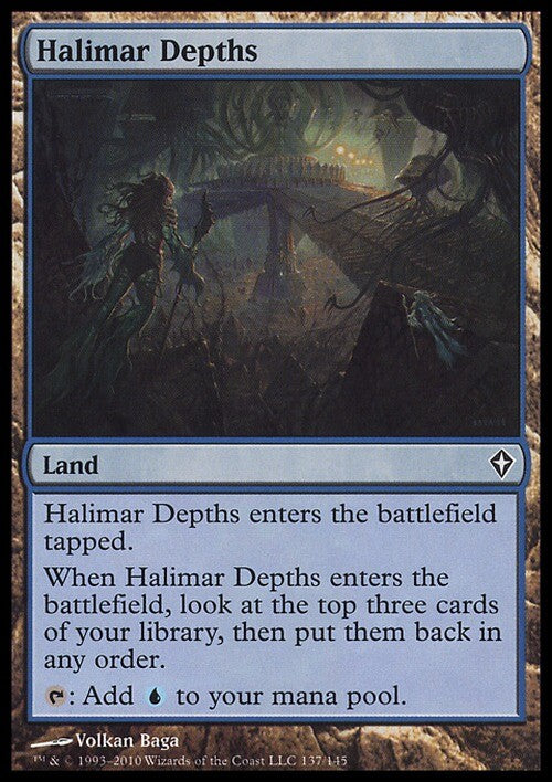 Halimar Depths ~ Worldwake [ PLAYED ] [ Magic MTG ]