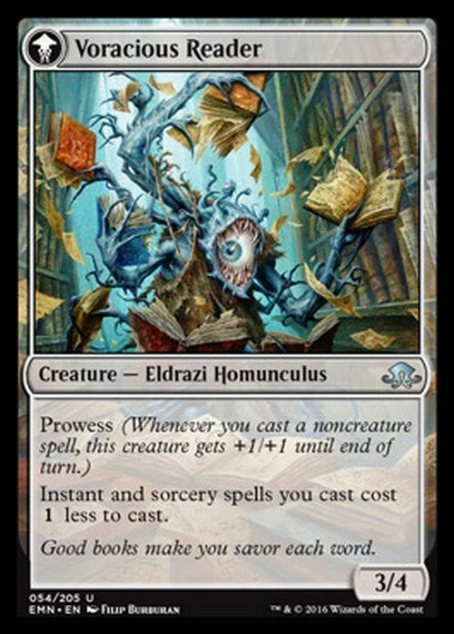 Curious Homunculus / Voracious Reader ~ Eldritch Moon [ NearMint ] [ Magic MTG ]
