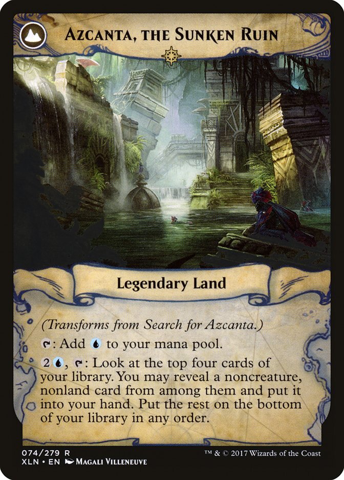 Search for Azcanta / The Sunken Ruin ~ Ixalan [ Excellent ] [ Magic MTG ]