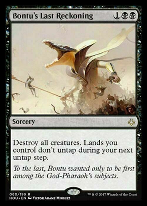 Bontu's Last Reckoning ~ Hour of Devastation [ NearMint ] [ Magic MTG ]