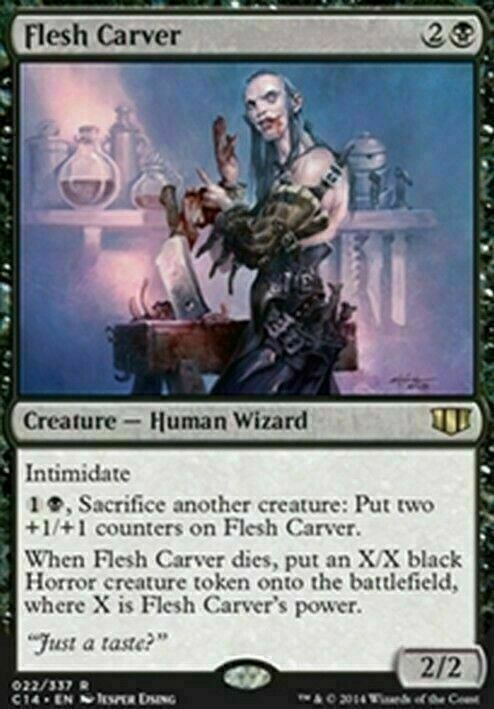 Flesh Carver ~ Commander 2014 [ NearMint ] [ Magic MTG ] - London Magic Traders Ltd