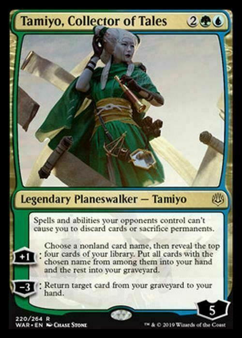 Tamiyo, Collector of Tales ~ War of the Spark [ Excellent ] [ Magic MTG ]
