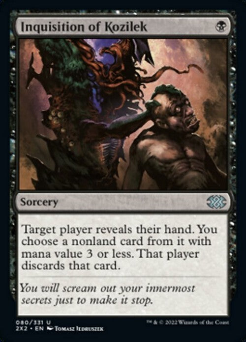 Inquisition of Kozilek ~ Double Masters 2022 [ NearMint ] [ Magic MTG ]