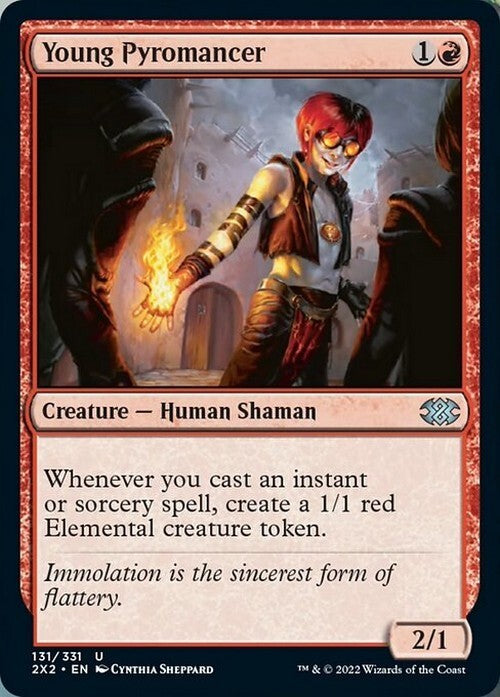 Young Pyromancer ~ Double Masters 2022 [ NearMint ] [ Magic MTG ]