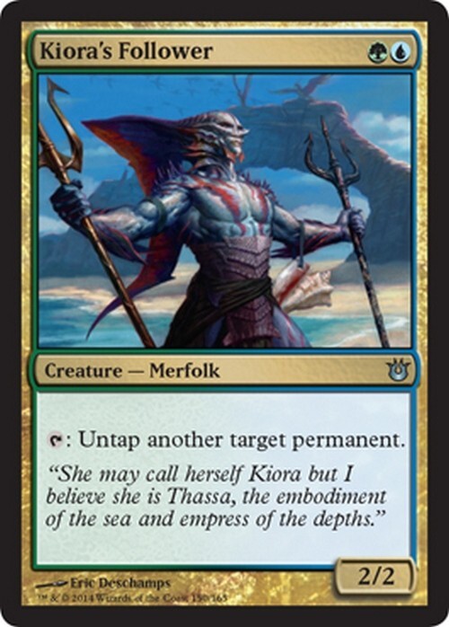 Kiora's Follower ~ Born of the Gods [ Excellent ] [ Magic MTG ]