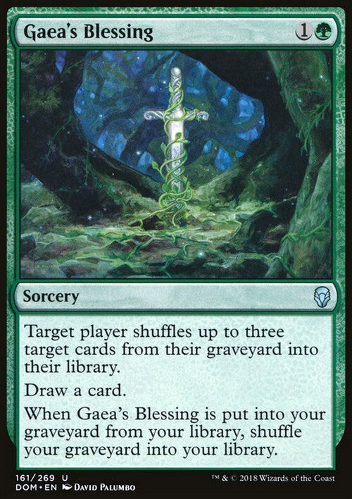 Gaea's Blessing ~ Dominaria [ Excellent ] [ Magic MTG ]