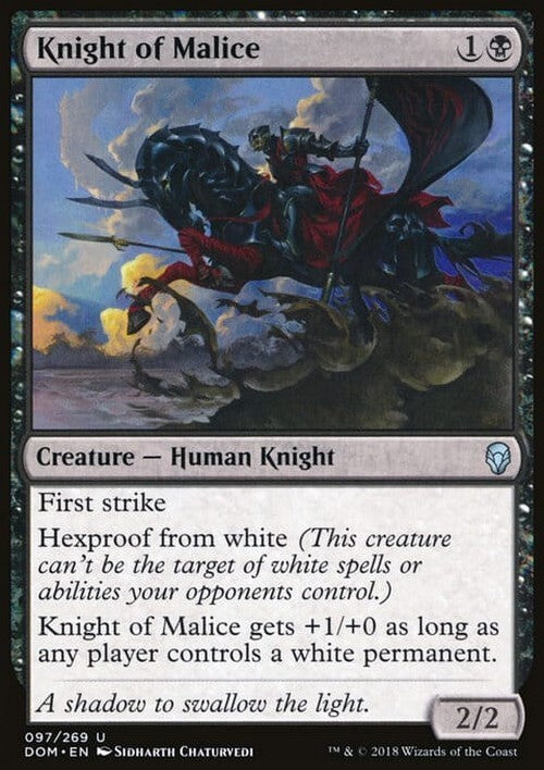 Knight of Malice ~ Dominaria [ Excellent ] [ Magic MTG ]
