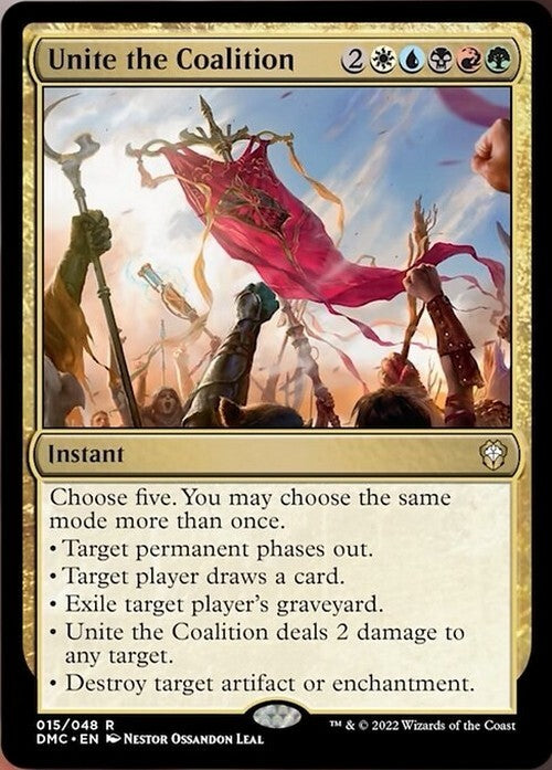Unite the Coalition ~ Commander: Dominaria United [ NM ] [ Magic MTG ]