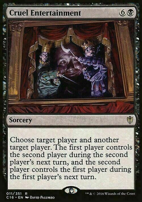 Cruel Entertainment ~ Commander 2016 [ NearMint ] [ Magic MTG ]