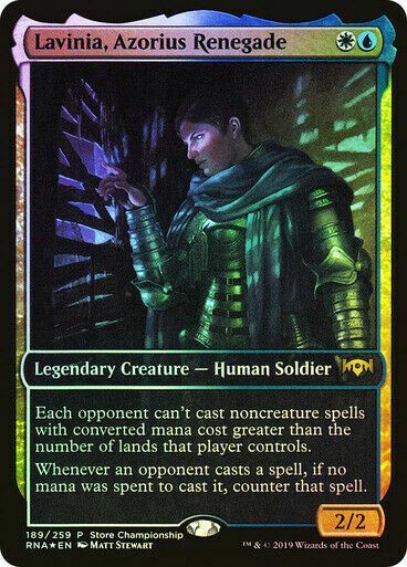 FOIL Lavinia, Azorius Renegade ~ Game Day Ravnica Allegiance [ EX ] [ MTG ]
