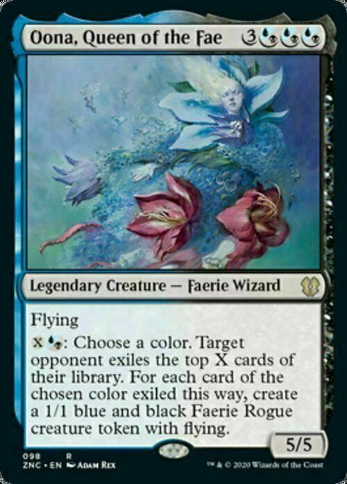 Oona, Queen of the Fae ~ Commander: Zendikar Rising [ NearMint ] [ Magic ]
