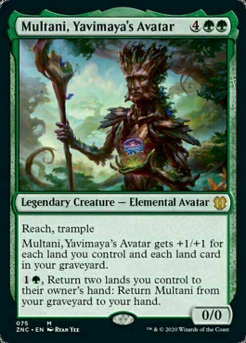 Multani, Yavimaya's Avatar ~ Commander: Zendikar Rising [ NearMint ] [MTG ]