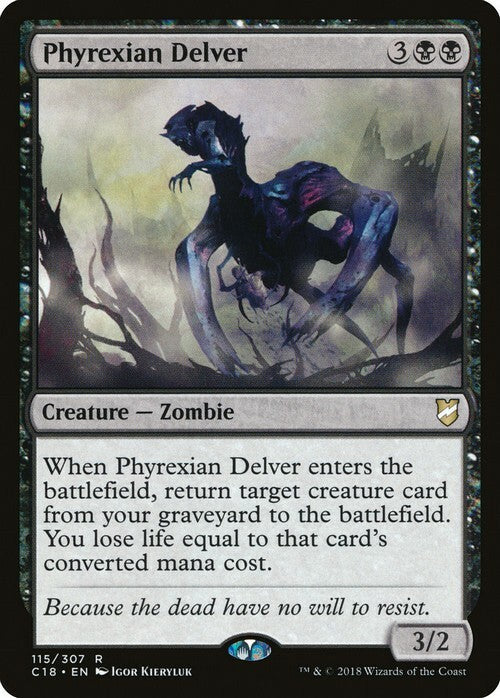 Phyrexian Delver ~ Commander 2018 [ Excellent ] [ Magic MTG ]