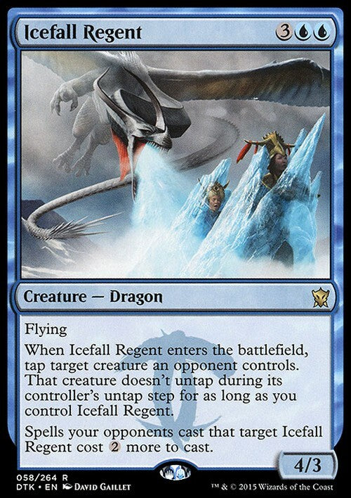 Icefall Regent ~ Dragons of Tarkir [ Excellent ] [ Magic MTG ]