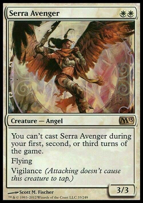 Serra Avenger ~ Magic 2013 [ Excellent ] [ Magic MTG ]