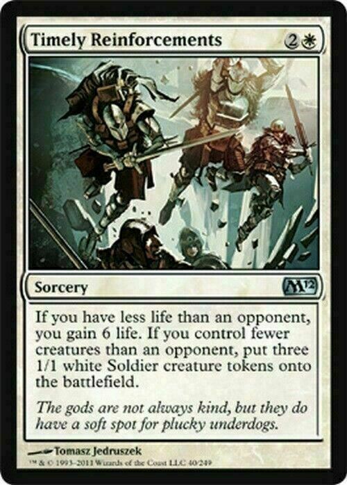 Timely Reinforcements ~ Magic 2012 [ Excellent ] [ Magic MTG ]