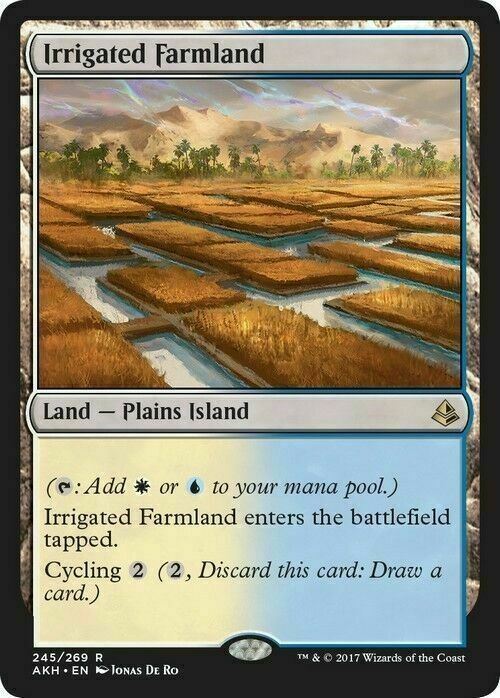 Irrigated Farmland ~ Amonkhet [ Excellent ] [ Magic MTG ]