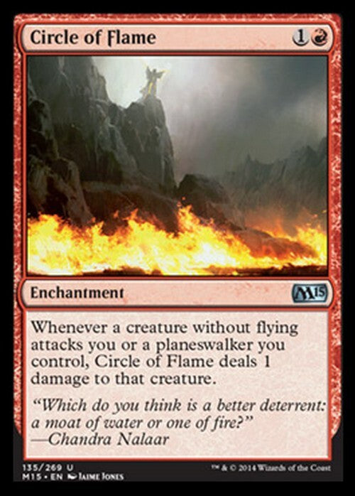 Circle of Flame ~ Magic 2015 [ Excellent ] [ Magic MTG ]