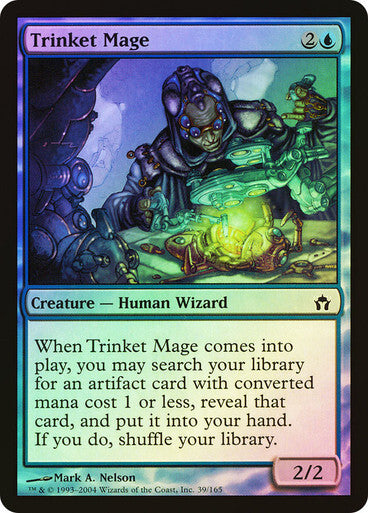 FOIL Trinket Mage ~ Fifth Dawn [ Excellent ] [ Magic MTG ]
