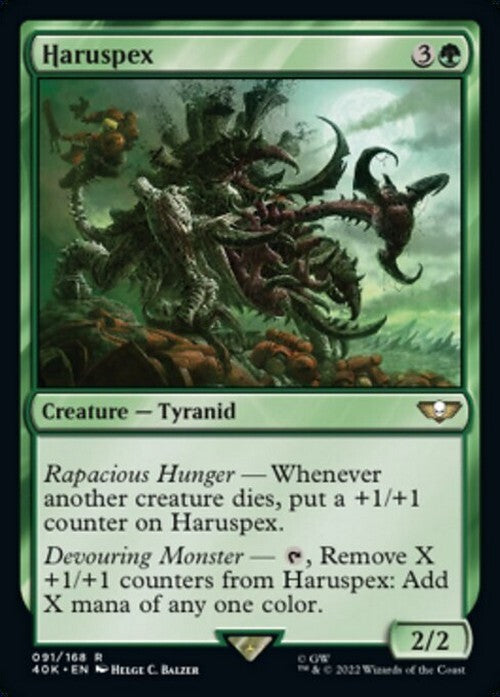 Haruspex ~ Commander: Warhammer 40,000 [ NearMint ] [ Magic MTG ]