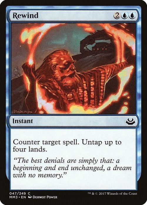 Rewind ~ Modern Masters 2017 [ Excellent ] [ Magic MTG ]