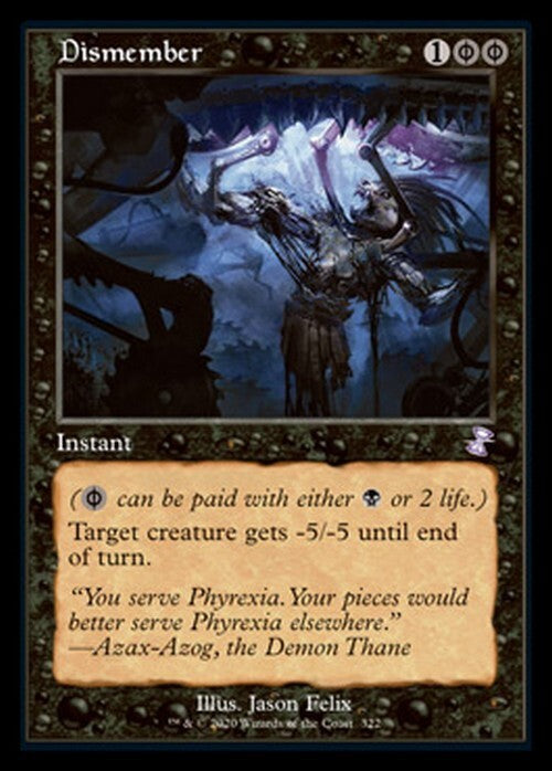 Dismember ~ Time Spiral Remastered [ NearMint ] [ Magic MTG ]
