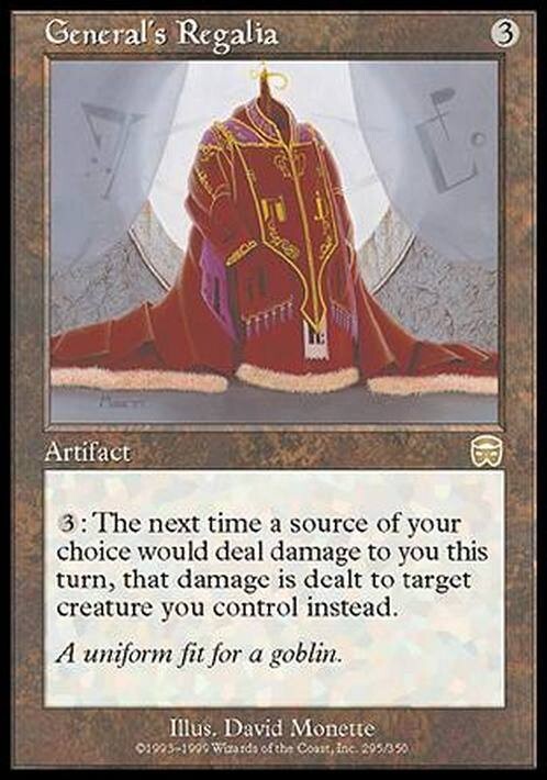 General's Regalia ~ Mercadian Masques [ Excellent ] [ Magic MTG ]
