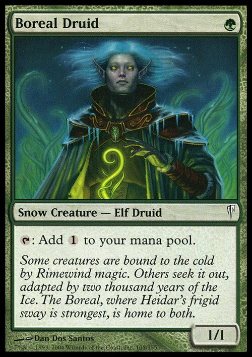 Boreal Druid ~ Coldsnap [ Excellent ] [ Magic MTG ]
