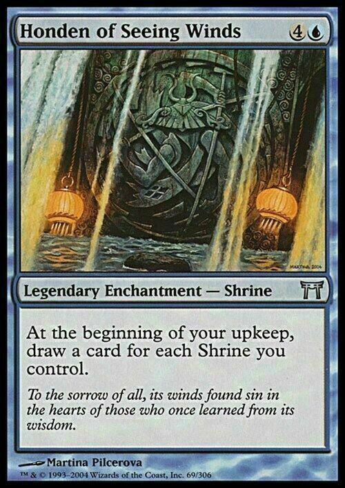Honden of Seeing Winds ~ Champions of Kamigawa [ Excellent ] [ Magic MTG ]