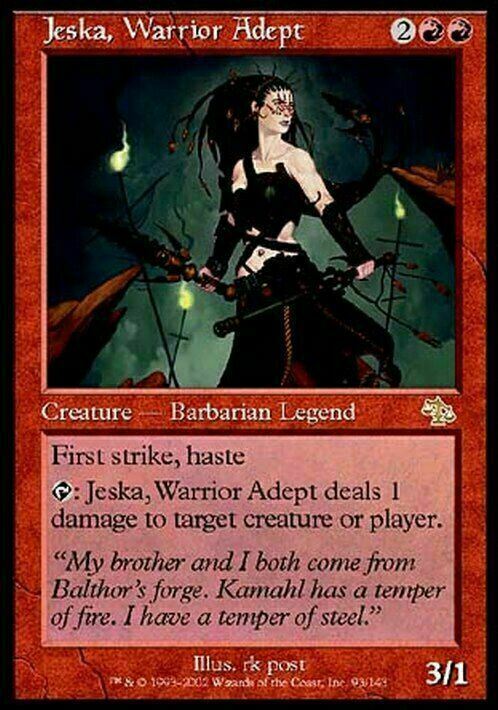 Jeska, Warrior Adept ~ Judgment [ Excellent ] [ Magic MTG ] - London Magic Traders Ltd