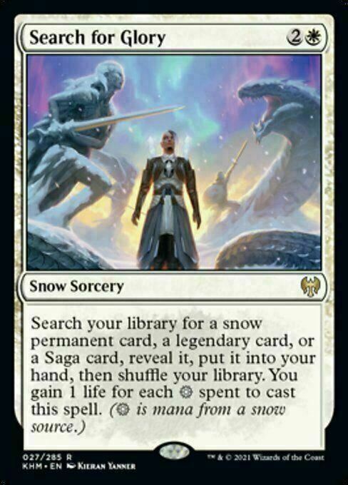Search for Glory ~ Kaldheim [ NearMint ] [ Magic MTG ]