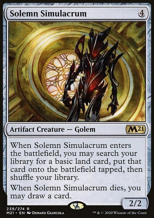 Solemn Simulacrum ~ Core 2021 [ NearMint ] [ Magic MTG ]