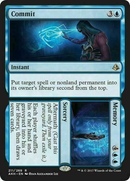 Commit // Memory ~ Amonkhet [ NearMint ] [ Magic MTG ]