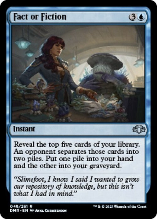 Fact or Fiction ~ Dominaria Remastered [ NearMint ] [ Magic MTG ]