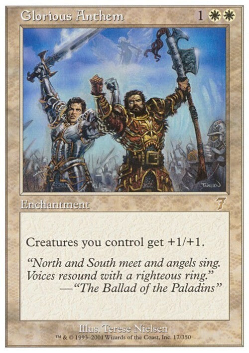Glorious Anthem ~ Seventh Edition [ PLAYED ] [ Magic MTG ]
