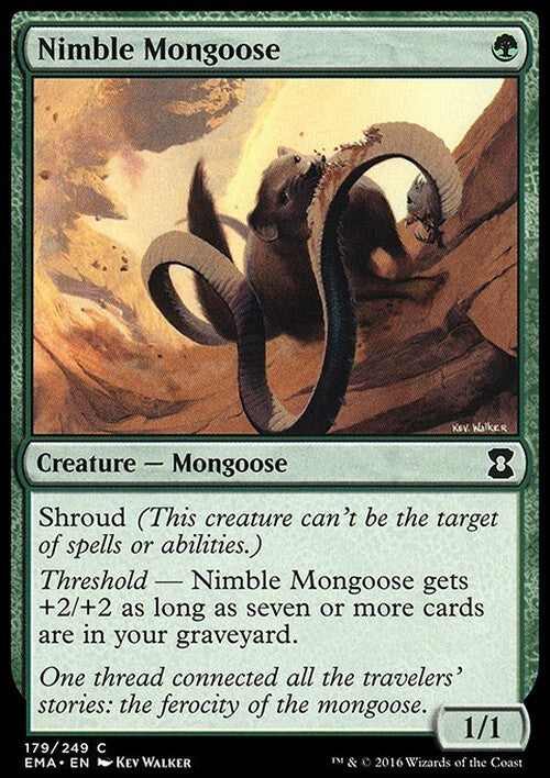 Nimble Mongoose ~ Eternal Masters [ Excellent ] [ Magic MTG ]